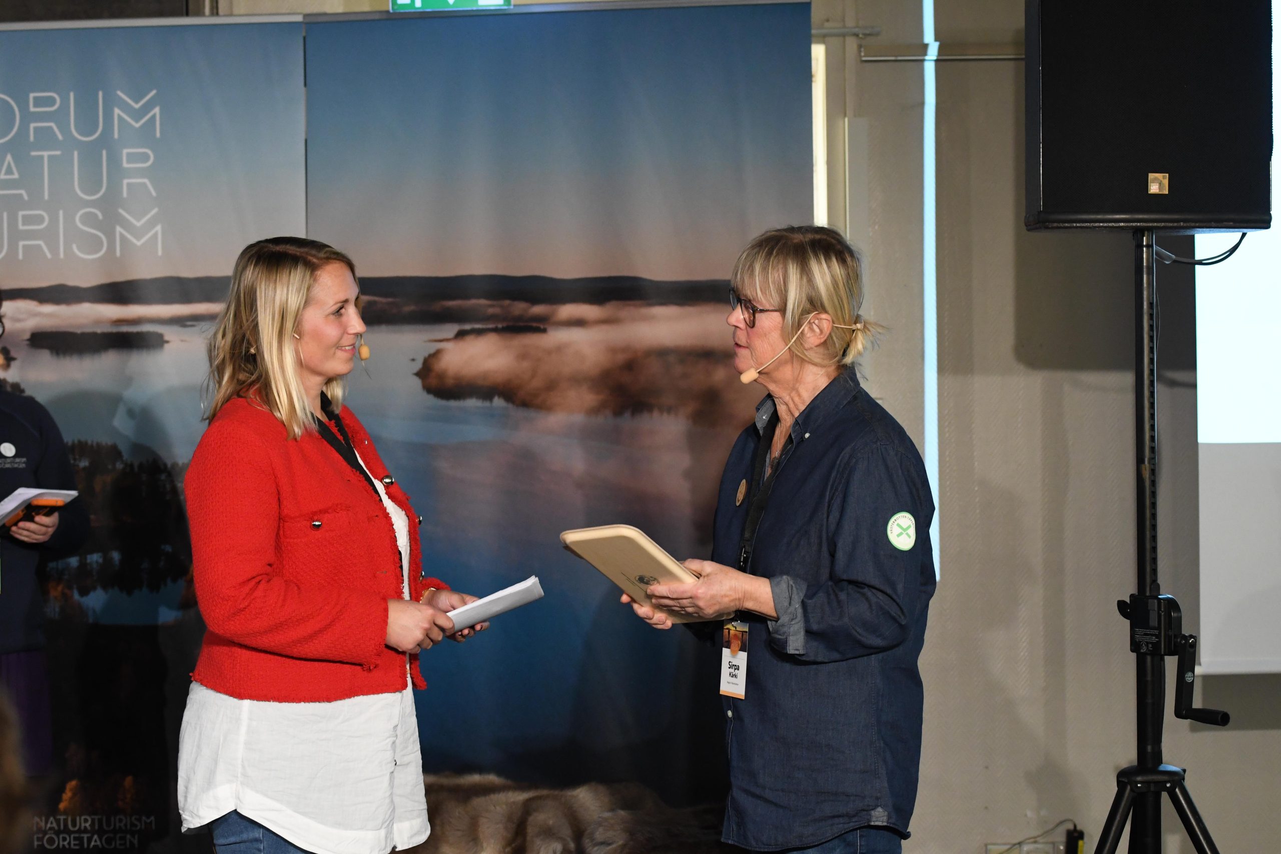 Lisa Spathon och Sirpa Kärki - Forum för naturturism 2022